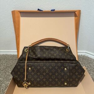 Louis Vuitton Brown Monogram Shoulder Bag